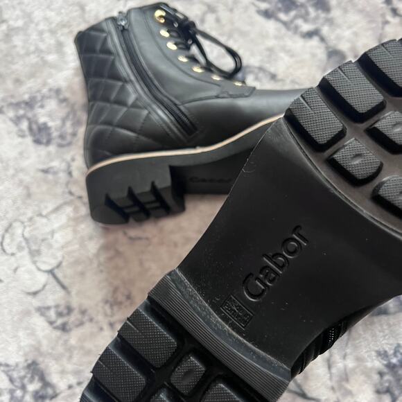 Gabor Zip/Laceup Boot Sz UK 5/ US 7.5 - Picture 8 of 8